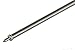 Nuremberg cello spike - Spike for cello - cone 24/26.5 mm - stainless steel rod Ø 10 mm - removable - plastic bulb - Made in Germany