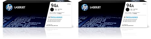 Image of HP 94A Black Toner Cartridge | Works LaserJet Pro M118 Series LaserJet Pro MFP M148, M149 Series | CF294A , (Pack of 2)