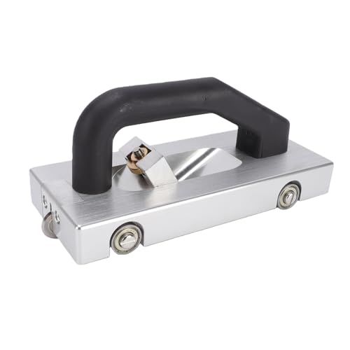 Hamwesh Ranuradora con ruedas tipo U, de aleación de aluminio y acero de alto carbono, con cuchillas tratadas térmicamente para suelos de PVC, ancho de ranurado de 2-3 mm.