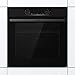 Produktbild Gorenje Oven BOS6737E06B 77 L. Multisystem oven. EcoClean enamel. Mechanical controls. Steam function. Height 59.5 cm. Width 59.5 cm. Jet black
