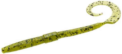 Zoom Shakey Tail Bait-Pack of 20 (Watermelon Seed, 6-Inch)