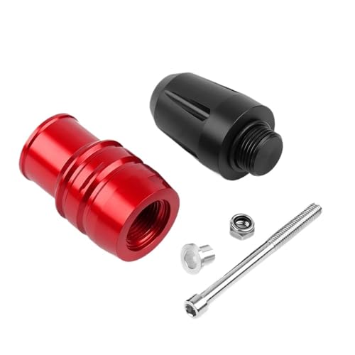 Protección contra caídas de escape para Tmax 560 evita abolladuras con deslizador de tubo rojo 4
