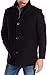 Nautica Men's Walker Coat with Bib,Black,Small