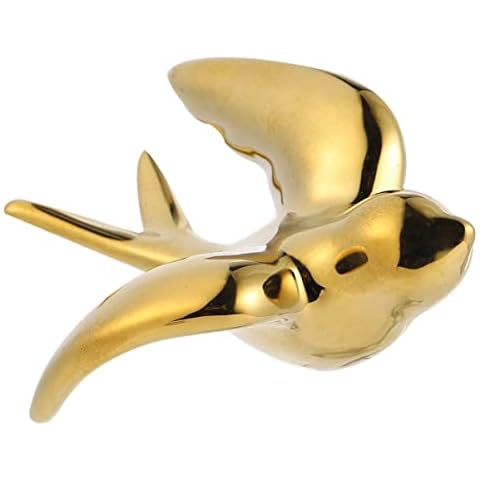 GARNECK Figuras de Cerámica para Pájaros Escultura de Pared Cover