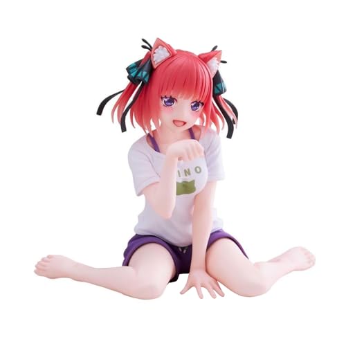 Zhongkaihua The Quintessential Quintuplets Nakano Nino Figure 13CM Cat Ver Home Clothes Figurine Anime Pvc Statue Home Desk Ornament Decoration Gift Zhongkaihua The Quintessential Quintuplets Nakano Nino Figure 13CM Cat Ver Home Clothes Figurine Anime Pvc Statue Home Desk Ornament Decoration Gift
