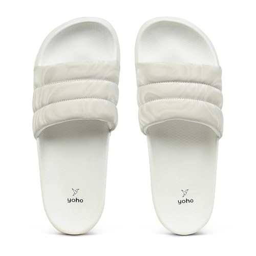 Image of YOHO Women Sliders Dolphy Nova | Snug Fit, Comfortable, Soft and Lightweight Slip Ons, Home Wear Chappal, Flip Flop Footwear for Woman /Ladies /Girls