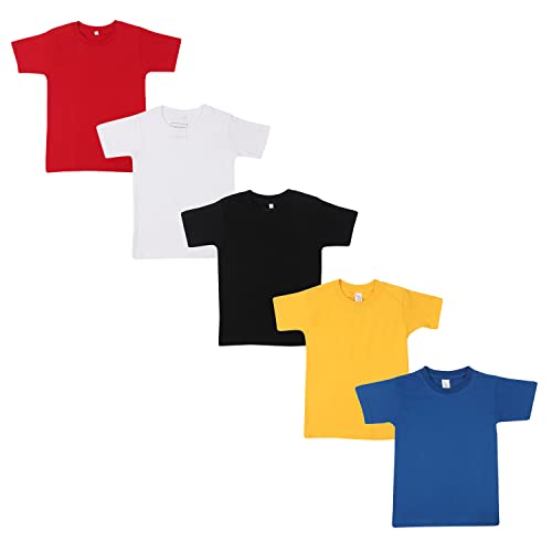 Image of CLOST & TWON Toddler T - Shirts Half Sleeve Pack of 5 pcs