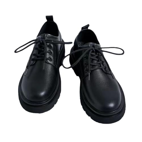 Hixingo Zapatos de Vestir Hombre Sin Cordones, 38 45 EU Zapatos de Cuero Modernos Zapatillas Vestir Hombre Verano Antideslizante Suela de Goma para Negocios, Bodas (43,8862 Negro)