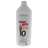 Redken Color Gels Emulsified Developer TreatMent for Unisex, 10 Volume, 33.79 Ounce