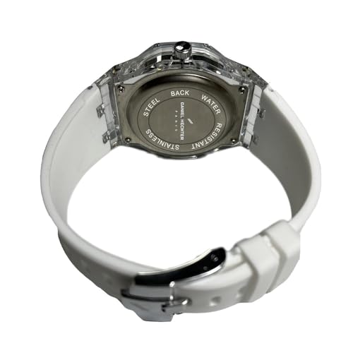 Image of Daniel Hechter Paris Montparnasse Collection Analog Watch for Men with Roman Indices, Octagone Dial and Silicon Strap-DHM1006