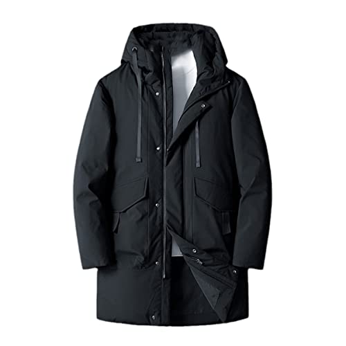 Doudoune longue homme imperméable Yr40053 XL doudoune épaisse chaude