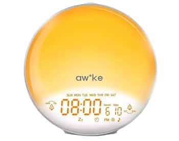 Amazon.com: aw*ke Sunrise Alarm Clock, Wake up Light