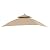 Garden Winds Replacement Canopy for The Pinehurst Grill Gazebo - Standard 350 - Beige - Will ONLY FIT Model L-GG093PST-B, Will ONLY FIT IF You Have Horizontal RAILINGS ON Four Sides