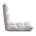 Canapé Chaise Pliante Japonaise Tatami Jeu Vidéo Méditation Canapé Coton Chaise De Plancher Idéal pour Une Utilisation au Sol (Couleur : Gris, Taille : 52 * 110 * 12cm)