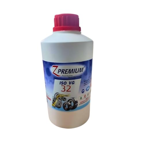 Image of ZPremium ISO VG 32 High-Performance Hydraulic Oil 1 Liter | Superior Anti-Wear Lubricant with Advanced Protection and Enhanced Durability for Industrial Machinery and Compressors