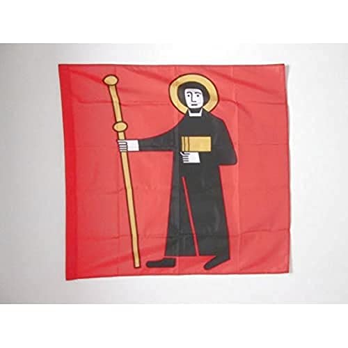 AZ FLAG, Canton of Glarus Flag, 3x3 Ft, 100% Polyester Glarus, GL Banner with Sleeve, Fade Resistant, Vivid Colors
