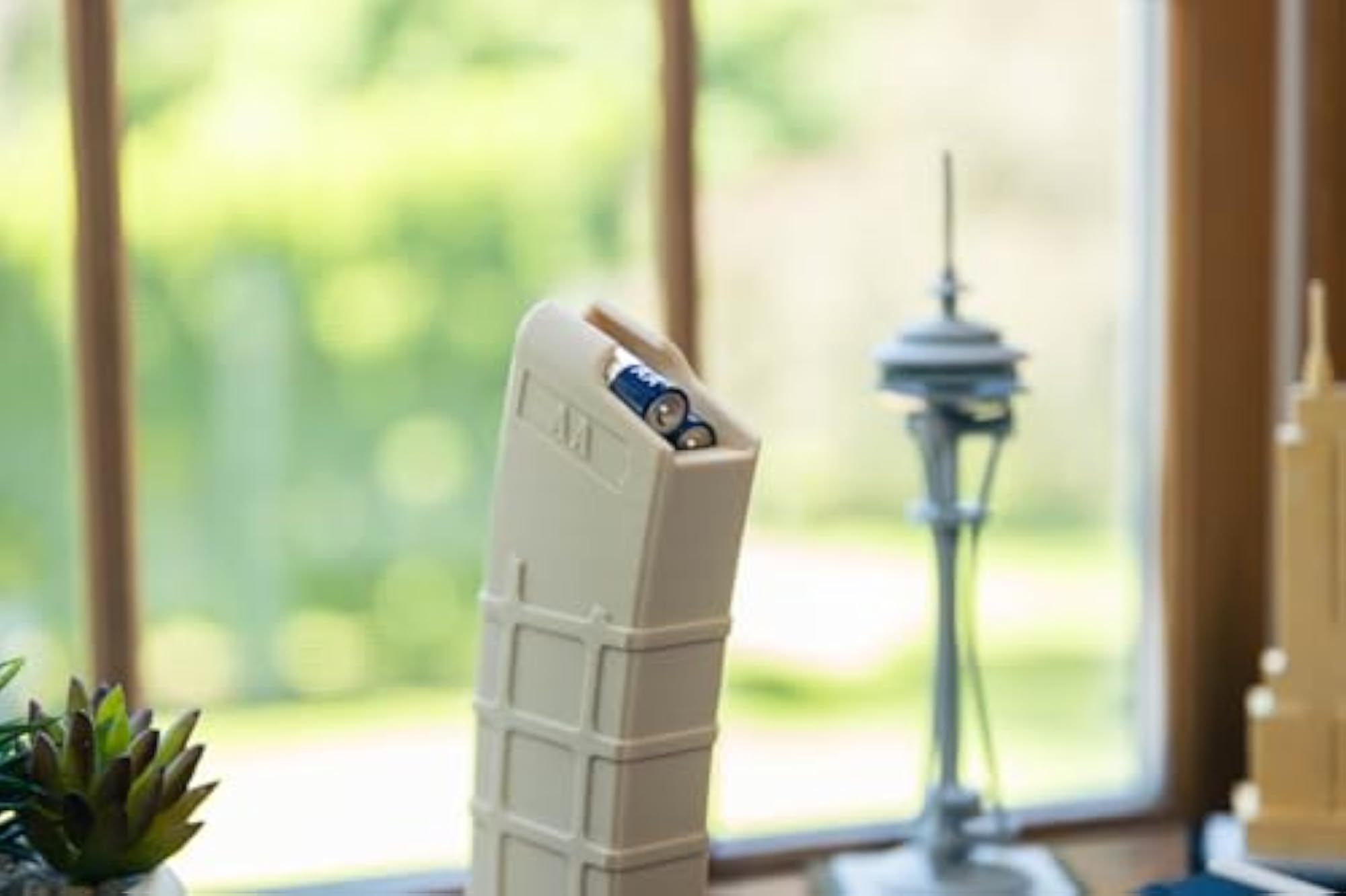 AA Magazine Organizer for 14x AA Batteries, Tactical Storage Case