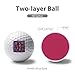 Ladybugs Daisy Flowers Custom Golf Balls Soft Practice Training Golf Balls for Men Women Indoor Or Outdoor Use