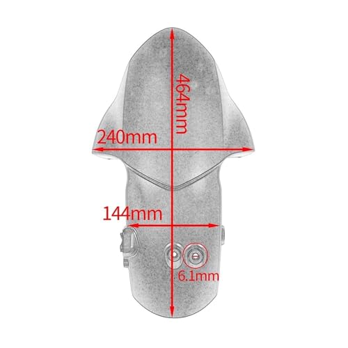 Garde-boue avant MT09 SP protection pneu abs antichoc moto - 6