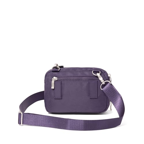 Image of Baggallini womens Modern Double Zip Crossbody