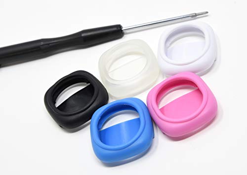 Luke3DP Watch Adapter Compatible with Disney Magic Band/Traditional Watch (Multi-Colored (5 Pack))