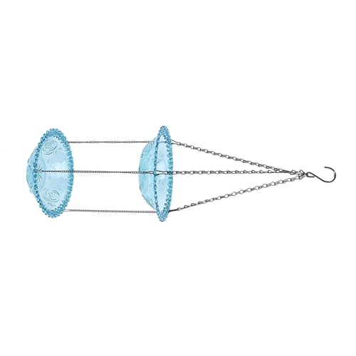 Suspension d'oiseaux solaire double couche décor de jardin 70cm - 6