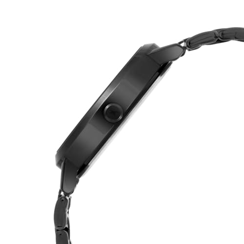 Image of Fastrack Plain 3 Hands Black Round Dial Black Plating Stainless Steel Strap Mens Watch - NT3242NM01