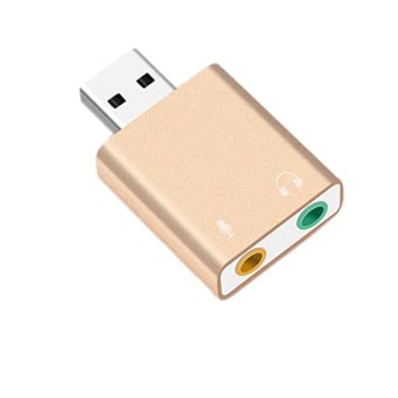 Drumstone USB External Sound Card Audio Adapter Interface Converter with 3.5mm Headphone Microphone Input and Output Jack: Plug and Play Sound Card for Laptop, PC - Best for Phone Lovers-image-35