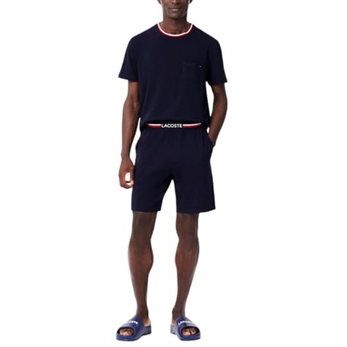 Lacoste Men's Striped Waist Long Boxer Briefs4