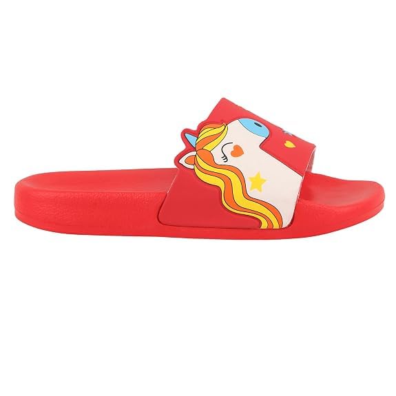 Image of URJO unisex-child Urjo Fandom Kid's Sliders /Slippers Lightweight Super Flexible Stylish Dailywear Sliders /Slippers Boy's & Girl's Slipper