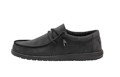 Hey Dude mens Wally Recycled Leather 