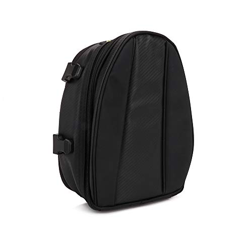 Jfg Racing Motorcycle Tail Bag Waterproof Rear Seat Bag Luggage Bag Saddle Bags Multifunctional Pu Leather Motorcycle Bag Sports Bike,15 Liters #TOP3