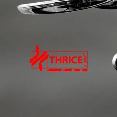 Die Cut Decor Home Decor Adhesive Vinyl Macbook Bike Wall Art Thrice Laptop Car Sticker Decal Rock Band Red Car Decoration