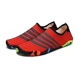Zapatos De Vadeo For Exteriores Unisex, Máscaras De Buceo For Parejas, Zapatos De Yoga For Correr Con Suela Blanda, Parte Superior De Goma, For Hombres Y Mujeres Para Uso al Aire Libre(Gray,38)