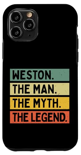 Weston The Man The Myth The Legend �ʔ������� �X�}�z�P�[�X iPhone 11 Pro �p