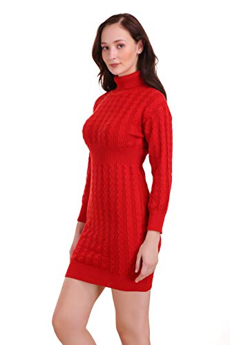 Image of Women's Knee Length One Piece Dress (18008)