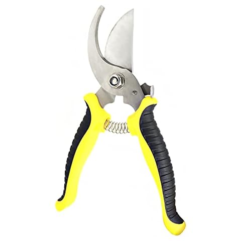 AFLOWER Secateurs, Tree Pruning Shears Hand Pruners Professional Garden Pruning Shears Stainless Steel Blades Bypass Branch Cutters Garden Scissors for Branches Stems and Flowers Cover