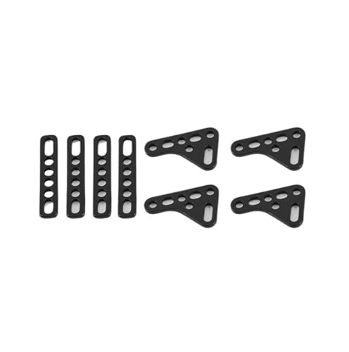 Support d'amortisseur double en métal anti-casse pour châssis TRX4 Axial - 5