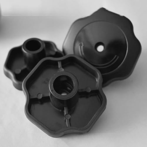 HANABASS 4 piezas perillas de tapa para olla a presión, mangos de plástico a prueba de explosión, repuestos para olla a presión, accesorio resistente para seguridad en la cocina miniatura 4