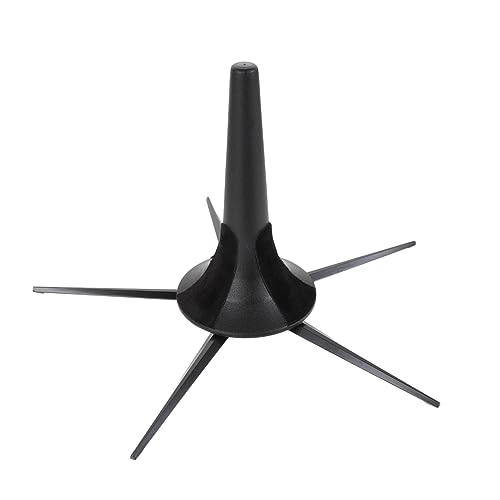 FAVOMOTO Portable Folding Music Stand Abs Material Five-legged Clarinet Stand Holder for Trumpet