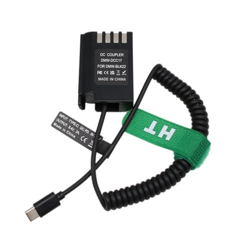 Batterie dummy DMW-BLK22 DCC17 Type C 9V 12V stable Lumix