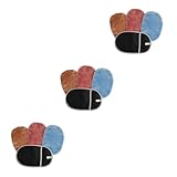 ULTECHNOVO 12stücke Waschhandschuhe Korallenvlies Super Saugfähig Für Auto Und Haushaltsreinigung Kratzfrei Für Karosseriepflege Für Professionelle Anwendung