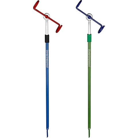 normani Teleskop Rutenhalter Winkelverstellbare Rutenauflage Cover