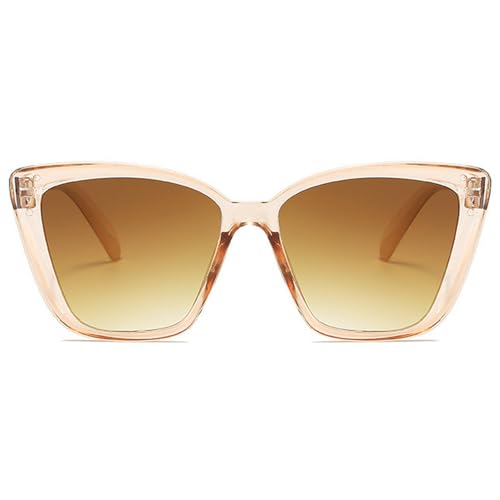 Vintage Cat Eye Sunglasses Women Square Small Frame Sun Glasses Female Retro Shades Fashion Ladies Leopard Sunglasses