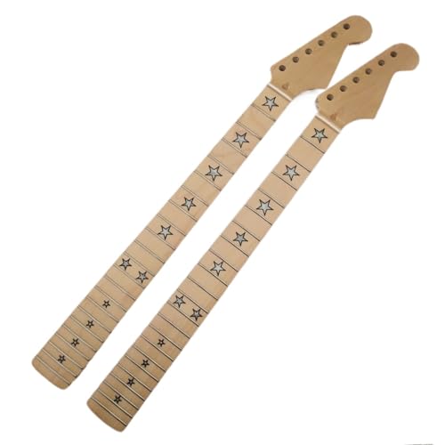 Manche de guitare 22 frettes pour remplacer et réparer un instrument 25.5 pouces