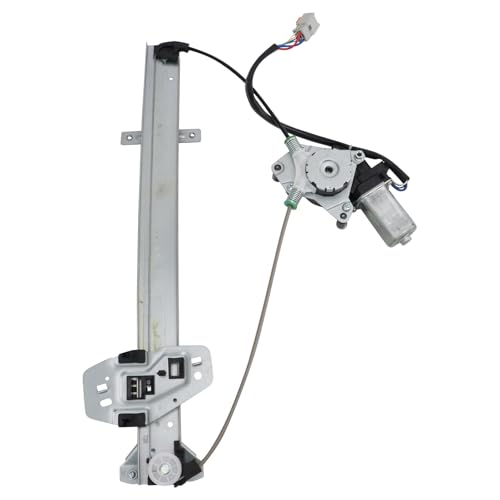 Image of TRQ Front Left Power Window Regulator & Motor Assembly Drivers Side Compatible with 2007-2008 Honda Fit