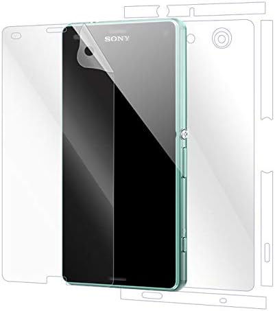 Fullbody 360° - Front and Back Protector Film compatible for Sony Xperia Z3 Compact Edge to Edge Protection [Pack of 1]