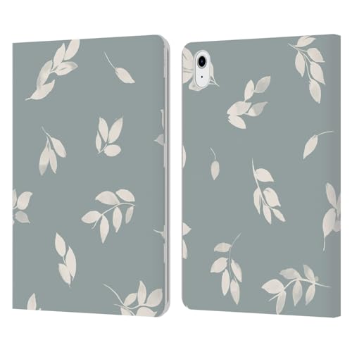 Étui portefeuille en cuir Ninola pour iPad Air 11 feuilles grises
