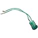 Morris 70326, 24VDC Green Round Indicator Pilot Lamp, 6