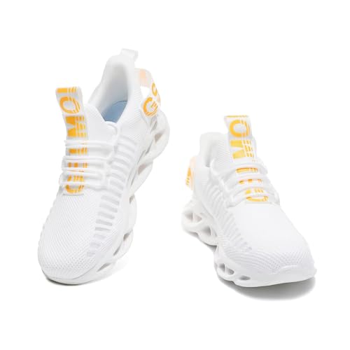Image of GSLMOLN Men's Slip on Breathable Walking Shoes Ultra Lightweight Casual Sport Gym Fashion Sneakers